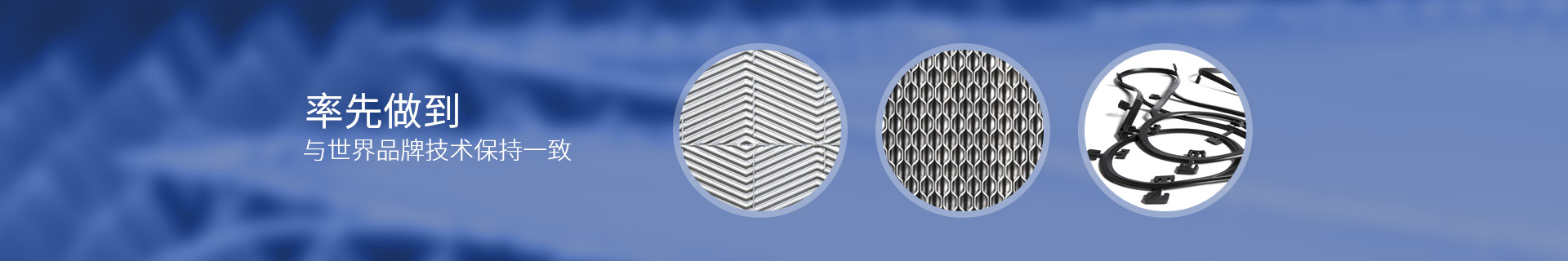 瑞普特，率先做到與世界品牌技術保持一致